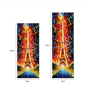 Acuarela Torre Noche Autoadhesivo Lavavajillas Refrigerador ...
