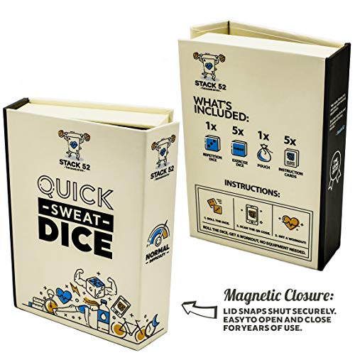 Stack-52-Quick-Sweat-Fitness-Dice-Bodyweight-Exercise-Workout-Game-Designed-by-a-Military-Fitness-Expert-Video-Instructions-Included-No-Equipment-Needed-Burn-Fat-Build-Muscle
