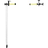 TENBEST Photography Backdrop Roller Support System,1 Roller with Metal Chain, Wall/Celing/Light Stand Backdrop Mount, Background Support