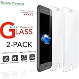 2 Pack Real Temper Tempered Glass Screen Protector For Apple iPhone 7 Plus 7S Plus 6S 6 Plus 5.5