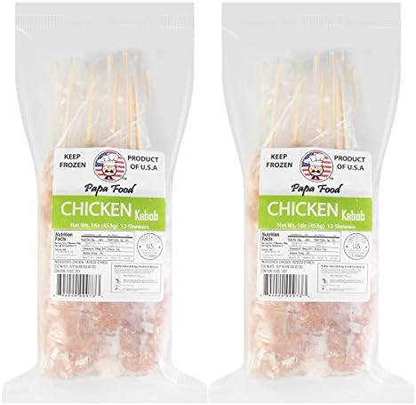 Papa Food Kabob 24 Skewers (Chicken)