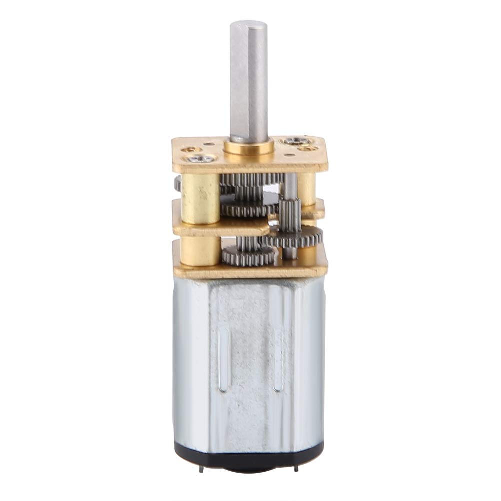 Samfox N20 DC 6V Gear Motor Miniature High Torque Electric Gear Box Motor Micro Gear Reduction for DIY RC Toys (Edition : 150RPM)