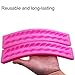 Silicone Fondant Twist Rope Molds, Fritter-Shaped, FineGood 2 Pack Sugar Paste Kitchen Tools Cake Decorating - Pink