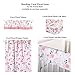 Floral Changing Pad Cover in Coral Pink and Navy Blue by The Peanut Shell