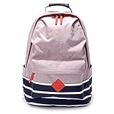Hiigoo Nylon Casual Backpacks Waterproof Oxford Shoulders Bags Satchels (Pink)