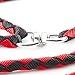 Dual Dog Leash, PYRUS No-Tangle Dog Leash 1.4 m/4.6 FT Length Dual Dog Training Cord Dog Leash for 2 Dogs (Red)
