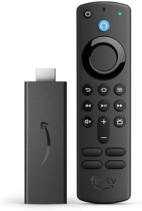 Electronics - Amazon Fire TV Stick, sharp picture quality, fast streaming, free & live TV, Alexa Voice Remote with TV controls
