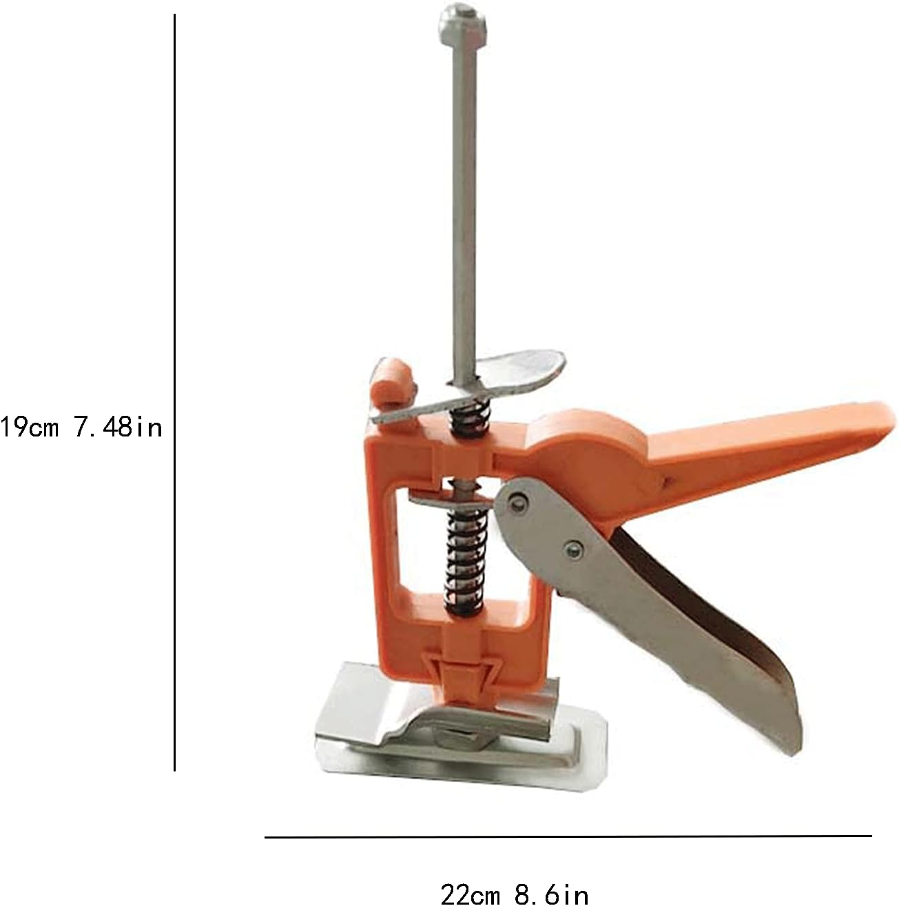 Egmy Pirate Arm Leveling Lifter Auxiliary Tool Lifting Leveler Heavy Duty Viking Arm Handheld Jack - Clamp Tool 100kgs (220lbs) Capacity for Flooring, Window, Cabinet, Desk, Deck Installation: Home Improvement