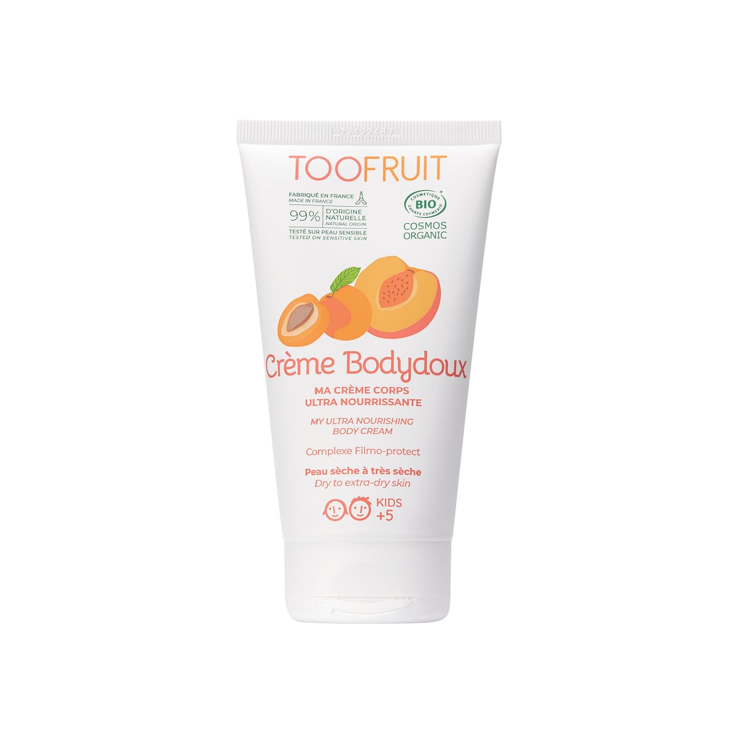 Toofruit Children's Nourish and Protect Body Cream Peach and Apricot