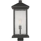 Z-Lite 531PHBXLS-ORB 1 Light Outdoor Post Mount Fixture, Oil Rubbed Bronze