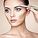 Qivange Makeup Brushes, Synthetic Bristles Professional Blending Brushes with Box(Teal, 15 PCS)