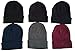 Yacht & Smith 6 Pack of Mens Womens Warm Winter Hats in Assorted Colors, Mens Womens Unisex (6 Pack Assorted Solids B)