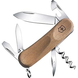 Victorinox Evolution Wooden 10 Walnut Swiss Army Knife (2.3801.63)
