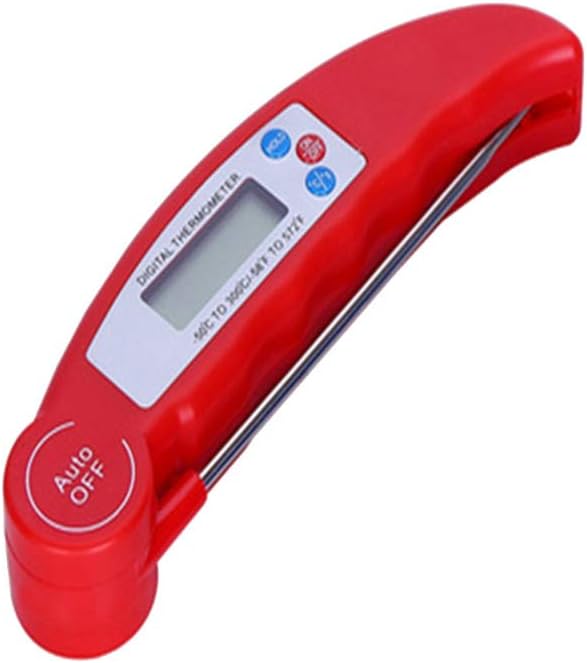 ENticerowts Digitales Thermometer mit 3 Tasten, für Grill, Kochen