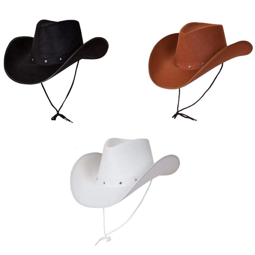 3 Pack Texas Cowboy Hats