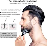 AN BAILIHUA Beard Roller 0.3MM 540 Titanium Microneedle Derma Men Growth view 4