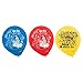 Design Ware Amscan AMI 111288 Jake and The Pirates Balloons for Party, 6 Pieces, Latex, Jake & Never Land Pirates birthday party, 12