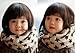 Kids Baby Toddler Boys Girls Knitted Woolen Winter Warmer Loop Neck Scarf Snood Xmas Gift for Age 1-8Y, Beige, Stars