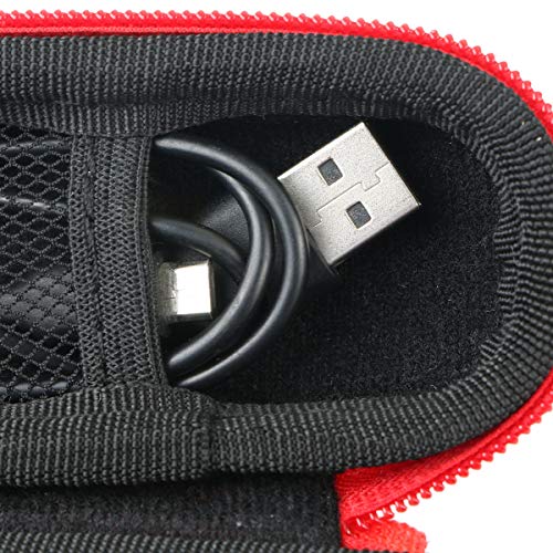 Khanka Eva Hard Travel draagtas case voor Anker PowerCore 5000mAh 5000 externe batterij powerbank. (rood) - Afbeelding 3