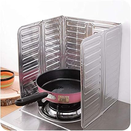 Kitchen Wall Oil Splash Guard Aluminum Foil Gas Stove Shield Oil
