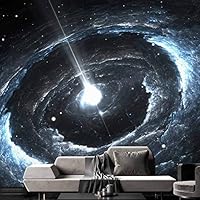 Wall Mural The Beautiful Space World Removable Self-Adhesive Wallpaper Wall Decoration for Bedroom Living Room - 66x96 inches