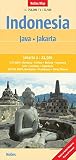 Image de Indonesia: Java - Jakarta Nelles Travel Map 1:750K/22.5K 2014 (English, French and German Edition)