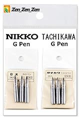 Tachikawa Nikko G Pen Nib 3-Pics Set G Pen Nib