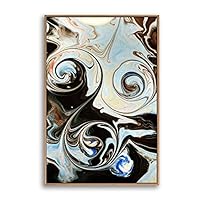 Framed Canvas Wall Art Clouds and Colors Canvas Prints Home Artwork Decoration for Living Room,Bedroom - 16x24 inches