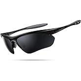 Lamicall 22g Polarized Sports Sunglasses for Men Women - UV400 Protection Sun Glasses Running Cycling Fishing Golf Driving