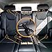 8-10FT Dog Leash for Large Dog Heavy Duty, with Detachable Short Dog Leash- Padded Traffic Leash with Shock Absorbed Spring for Extra Control, Bungee No Pull Reflective Dog Leash for Large Breed Dog