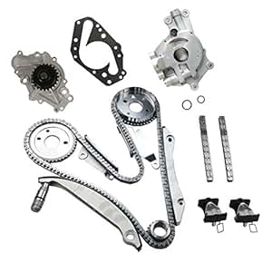 Amazon Com Moca Engine Timing Chain Water Oil Pump Kit