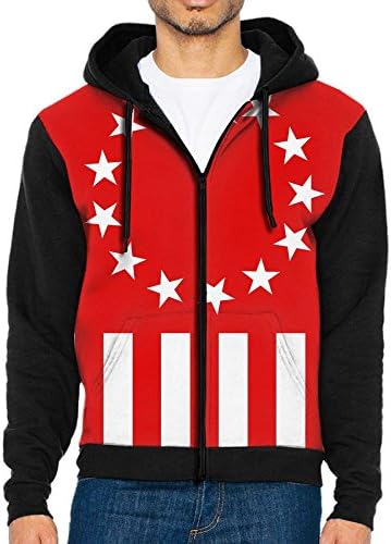 BAOKAN Flag Of Indonesia Design Men Black Sports Long Sleeve Hoodies Sweatshirts With Pocket