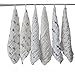Lucear Baby Towels Bath Washcloth (6-Pack), 12