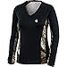 Legendary Whitetails Women's Ambition Performance Long Sleeve T-Shirt Black Medium
