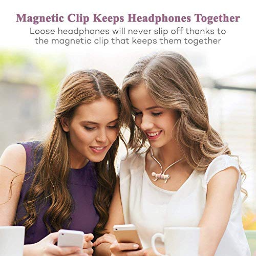 image for Bluetooth Headphones TaoTronics Wireless 5.0 Magnetic Earbuds Snug Fit