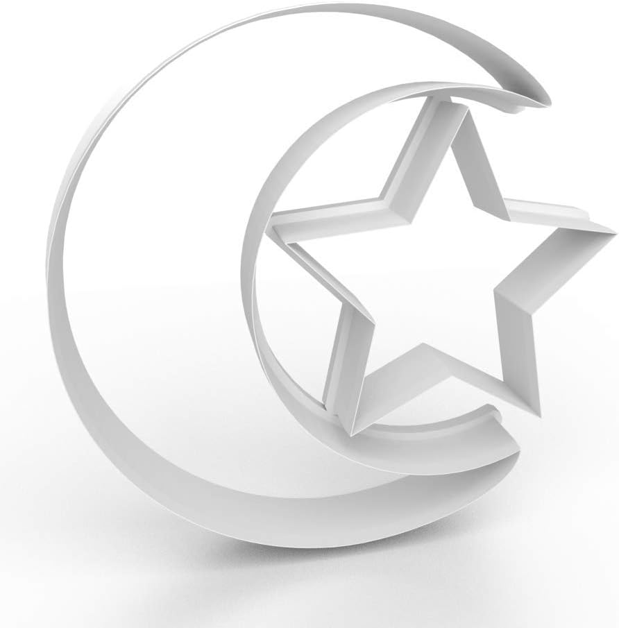 Ramadan Moon and Star Cookie Cutter (Small 7cm)