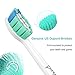 Senyum Optimal Plaque Control Replacement Toothbrush Heads, Compatible with all Snap-on Philips Sonicare Electric Toothbrushes, Fits for C2, HX6250 and others (8 Pack)