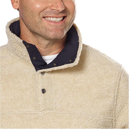 Jachs Mens Cabin Sherpa Fleece Mock 