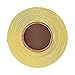 Thank You Stickers Roll - 500-Piece Heart Shape Thank You Labels, Ideal for Scrapbooking, Crafting, Party Favors, Kraft Paper Adhesive Labels, Natural Brown, 1.5 Inches in Diameter