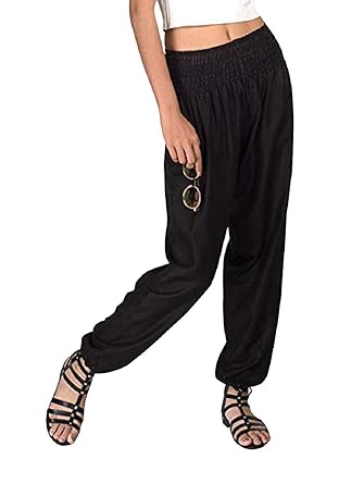 Pantalon Yoga Mujer Boyfriend Harem Pantalón Hip Hop ...