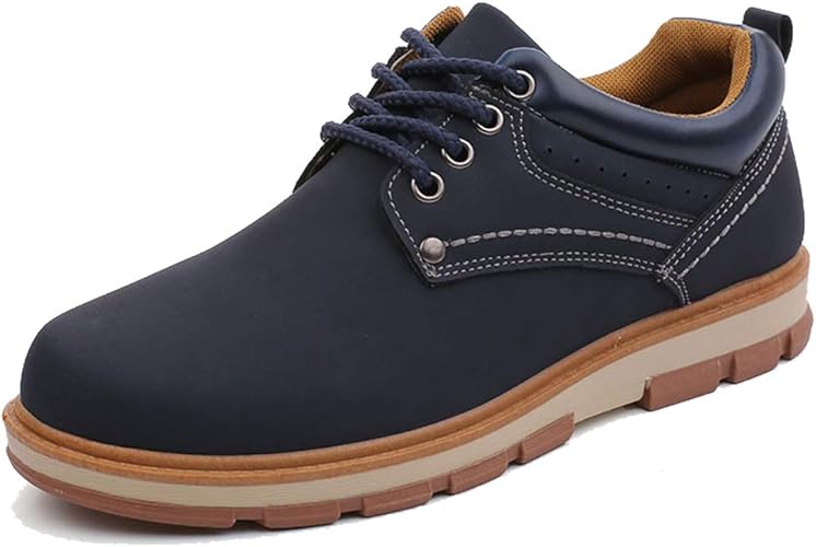 Amazon Mxsport カジュアルシューズ スニーカー デッキシューズ メンズ ローカット ワークブーツ レースアップ 通勤用 軽量 防滑 靴 24 5cm 27cm Mxsport レースアップシューズ