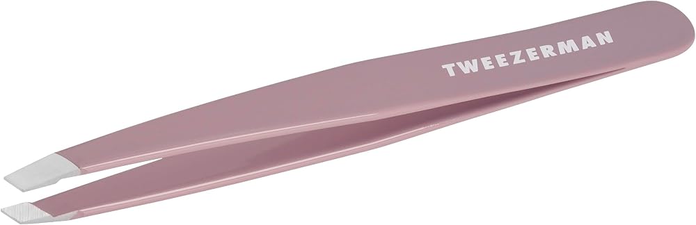 Tweezerman Slant Tweezer- Tweezerman Tweezers for Eyebrows Purple Wisteria