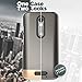 Motorola Droid Turbo 2 Case, Encased (SlimSHIELD Edition) Ultra Slim Cover (Full Coverage) Hybrid Slider Shell (Metallic Gray)