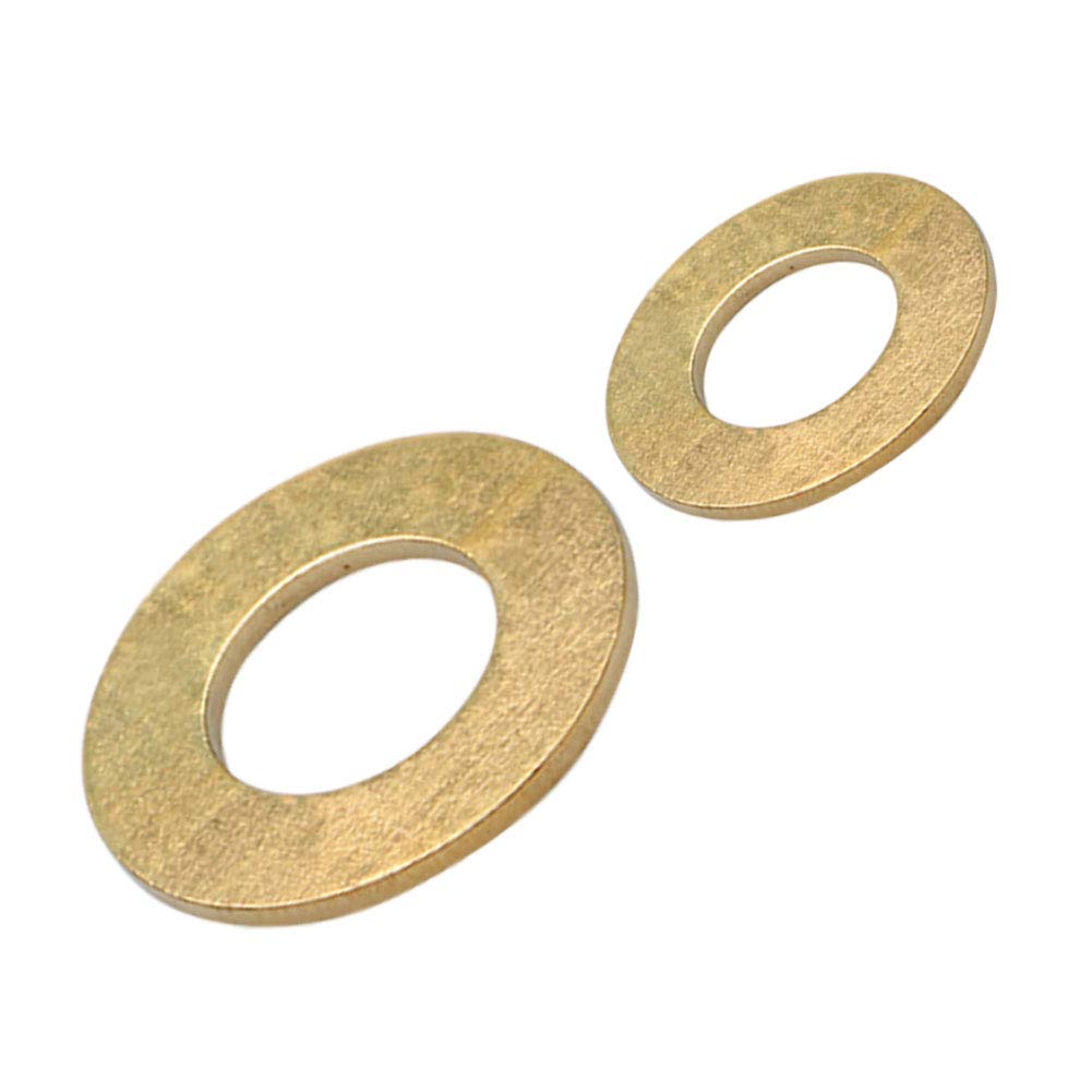 ORANXIN Screws Flat Washers - Brass Bolt Copper Metal Washers Retaining Spacers Meson Machine Fastener Components M3 M4 M5-M20