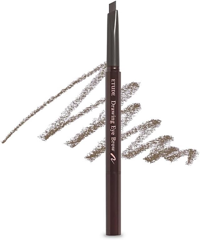 Etude House Drawing Eye Brow #2 Gray Brown 21AD Long-Lasting Eyebrow Pencil
