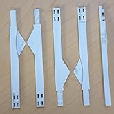 5pc - Shutter Clearview Joiner White (3 1/2" Long)