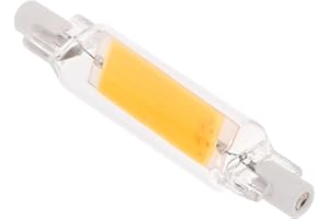 HAKIDZEL LED Halogen Replacement Bulb 78Mm 10W 110V R7S Base Warm White Double-Ended Light Tube for Landscape