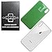 CELL4LESS Replacement for The iPhone X Back Glass Cover OEM Quality Battery Door Replacement w/Adhesive & Removal Tool NO Logo (White)