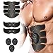 Muscle Toner, JoJoMooN Abdominal Toning Belt EMS ABS Toner Body Muscle Trainer Wireless Portable Unisex Fitness Training Gear for Abdomen/Arm/Leg Training Home Office Exercise Workout Equipment