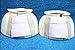 Weaver Double Velcro Bell Boots XL White